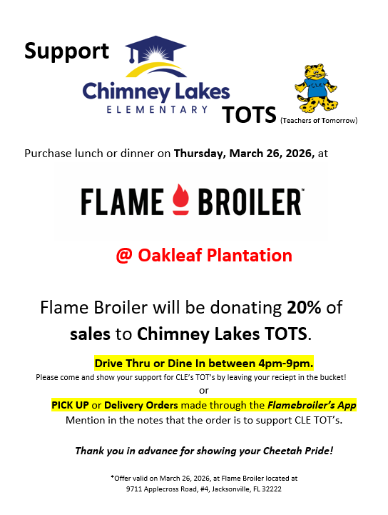 CLE TOTS Fundraiser Flyer