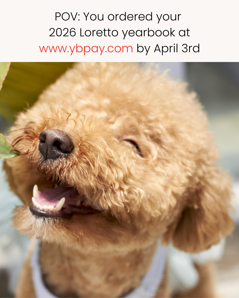 Yearbooks are on sale until 4/3/26