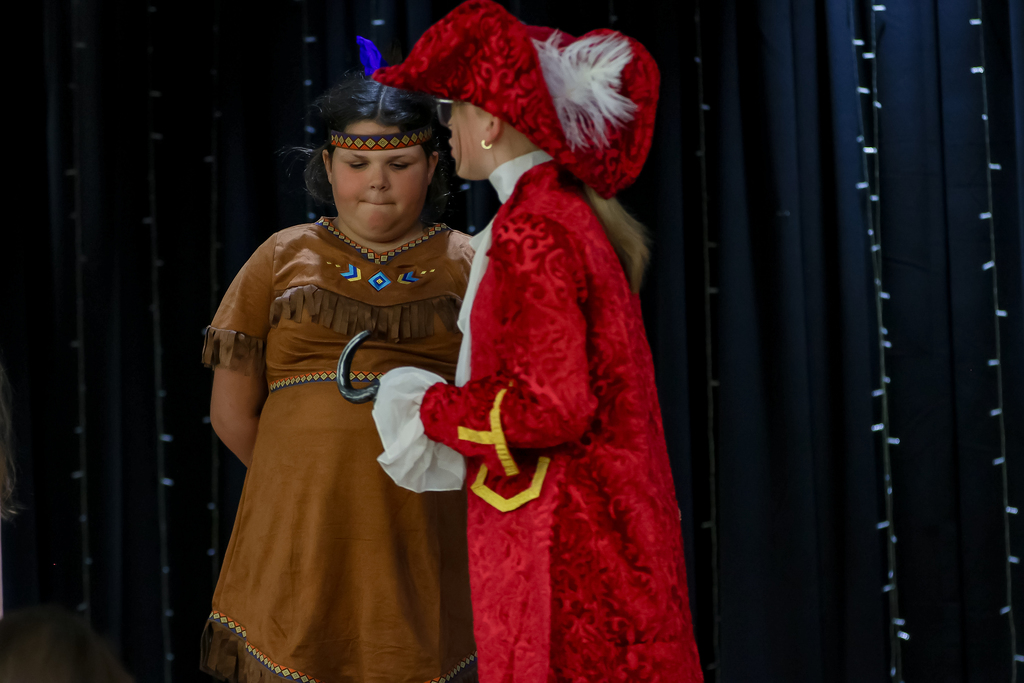 Captain Hook and Tiger Lilly