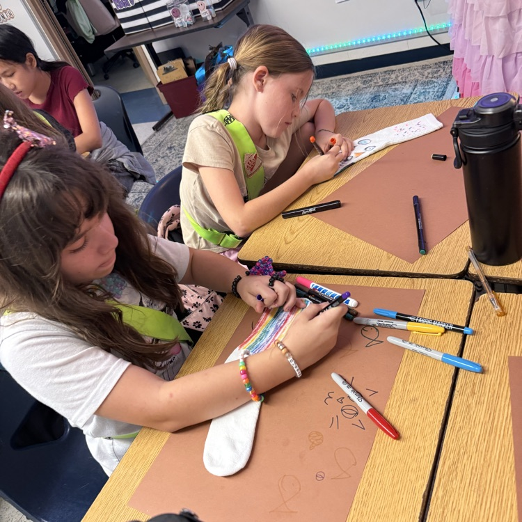 NEHS makes warmers for the Humane Society. 