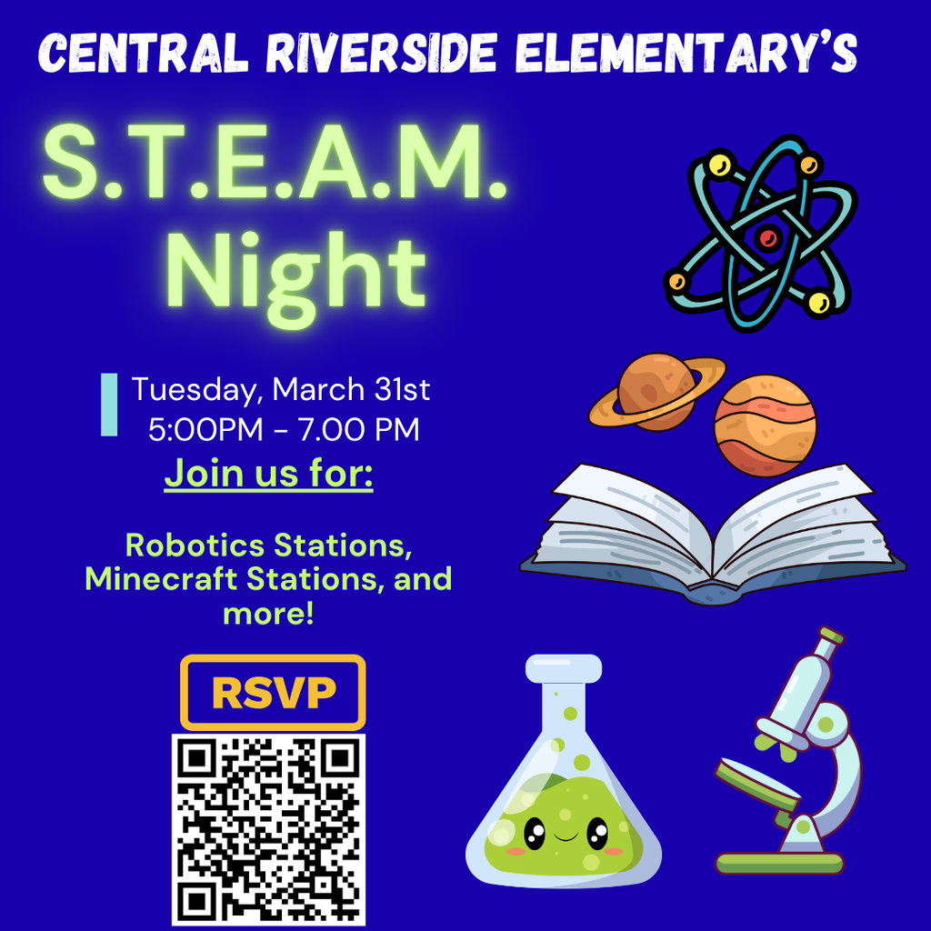 STEAM Night Flyer March 27