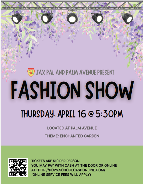 Fashion show flyer