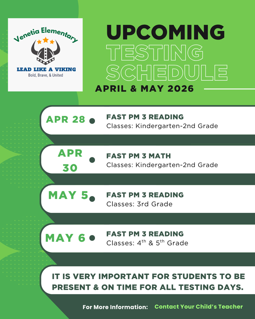 testing april and may 2026