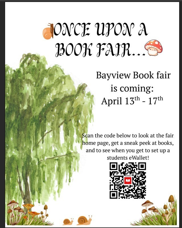 Bayview Book Fair Flyer