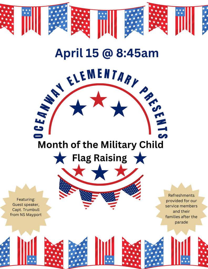 Flag Raising Flyer