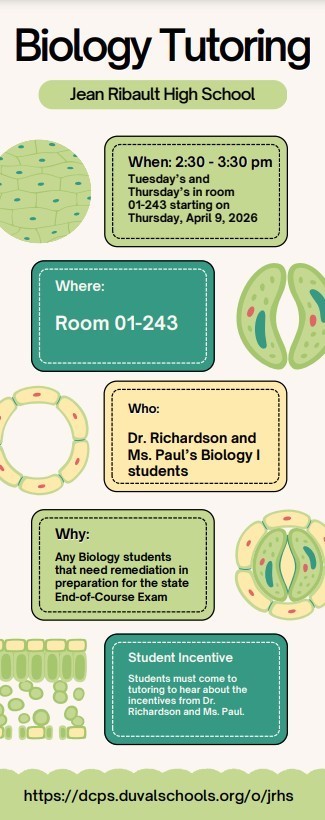 Biology Tutoring Flyer