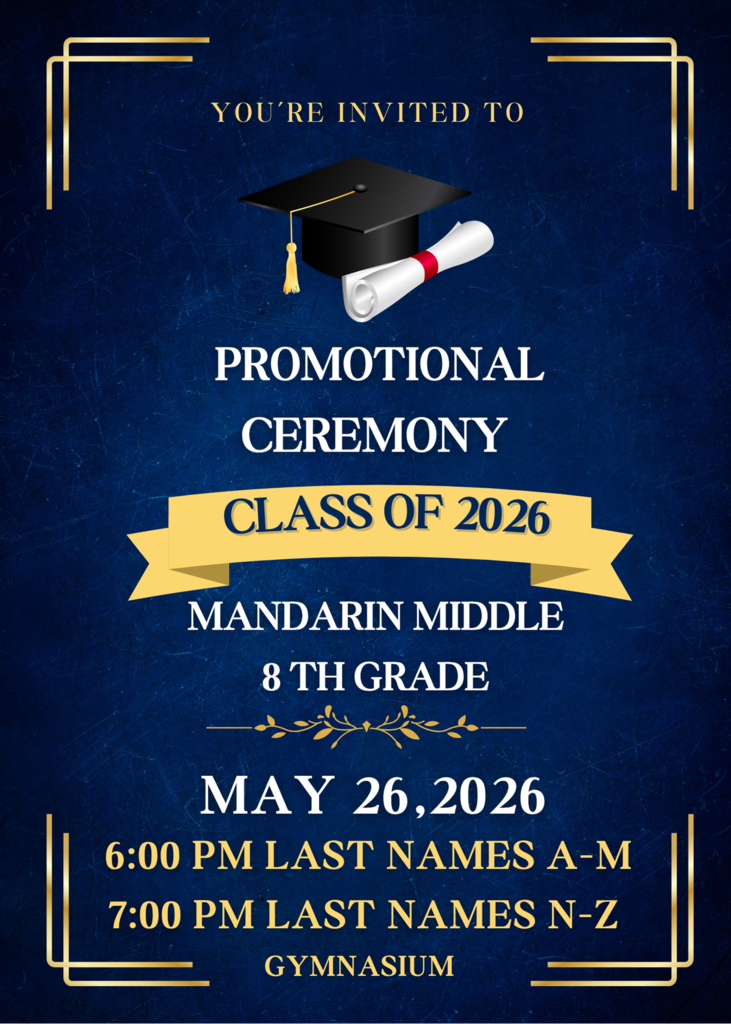 8th grade Promotion Ceremony