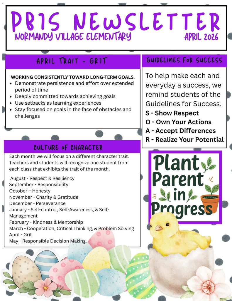 PBIS April Newsletter