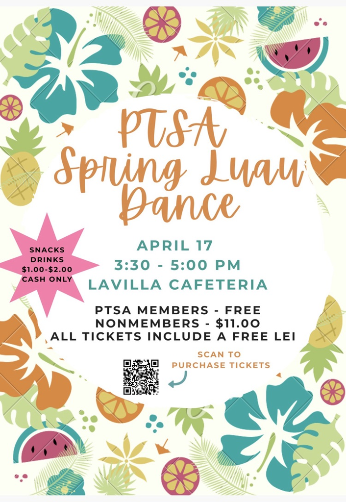 Luau Dance on 4/17