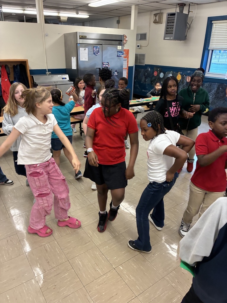 students dancing