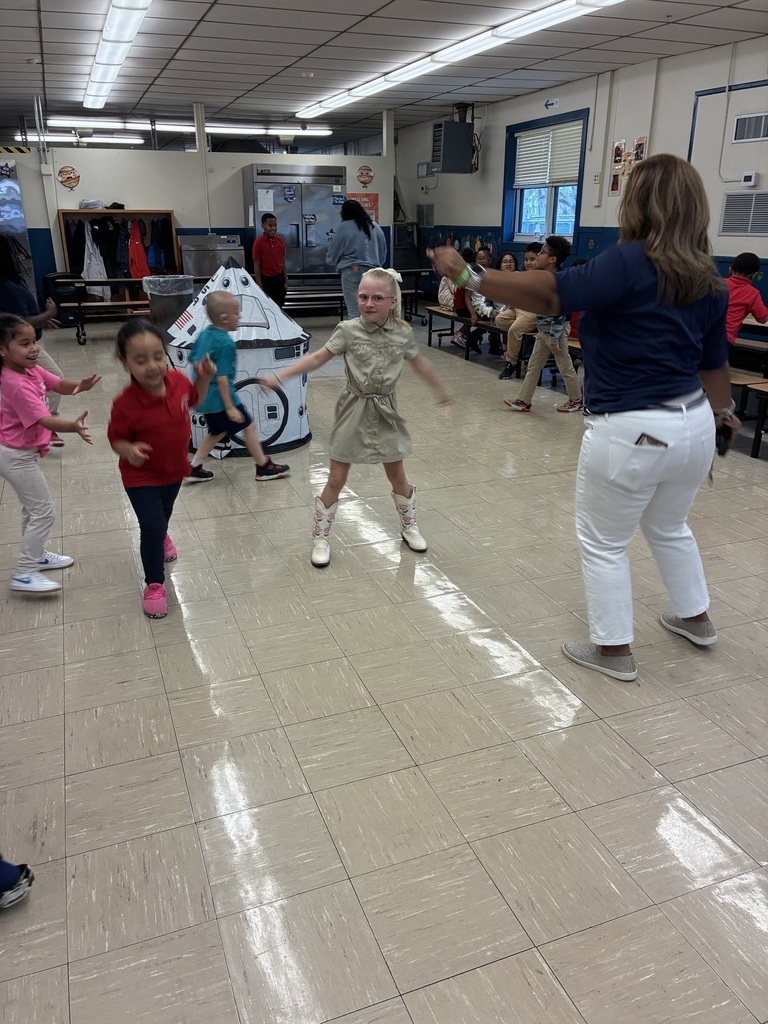 students dancing