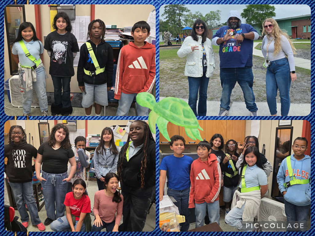 Jeans/Ocean Day - April 9th - Mr. Osakue's 5th Graders