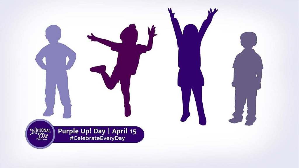 Purple Up for Military Kids April 15th 