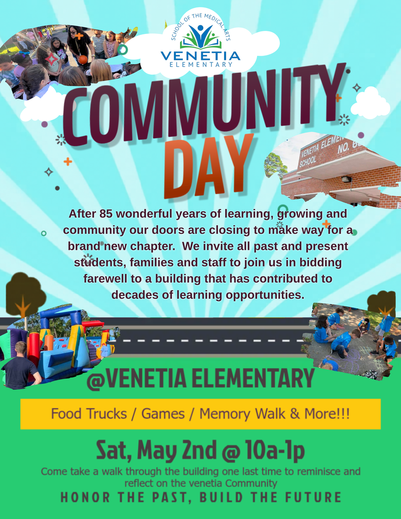 Venetia Community Day May 2nd