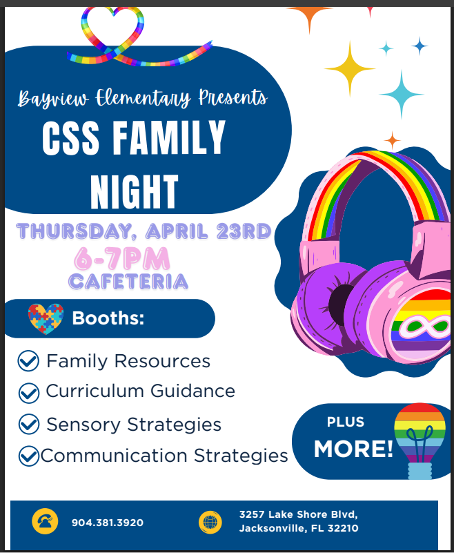 CSS Family Night Flyer