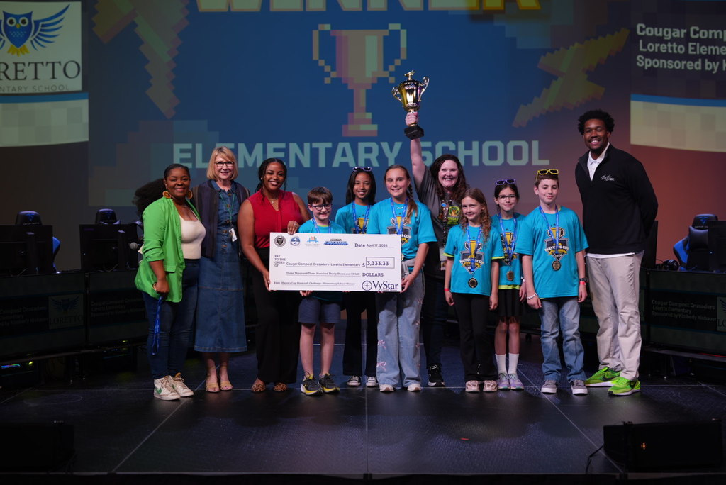 Cougar Compost Crusaders win the Mayor's Cup!