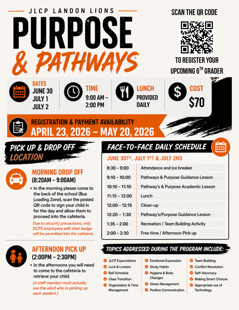 Purpose & Pathways flyer 2026