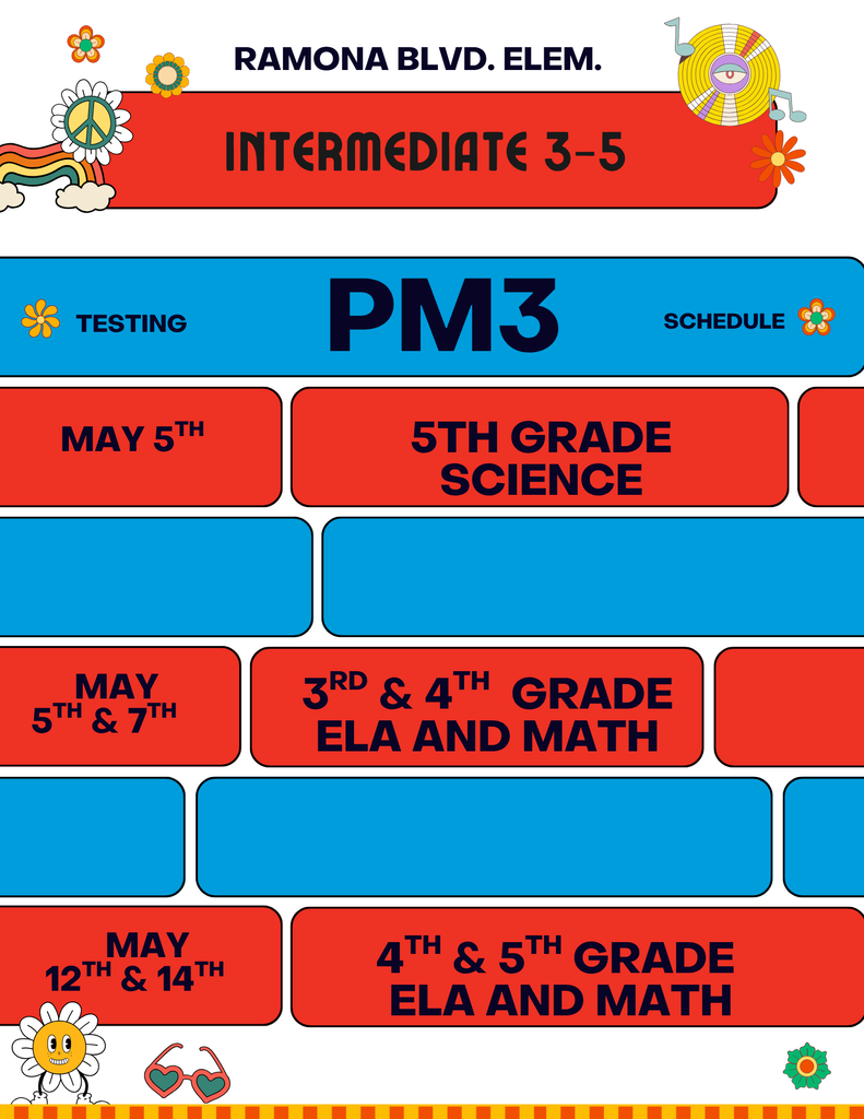 Testing Dates Flyer