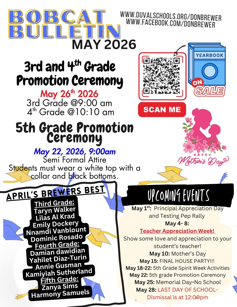 Flyer of May events