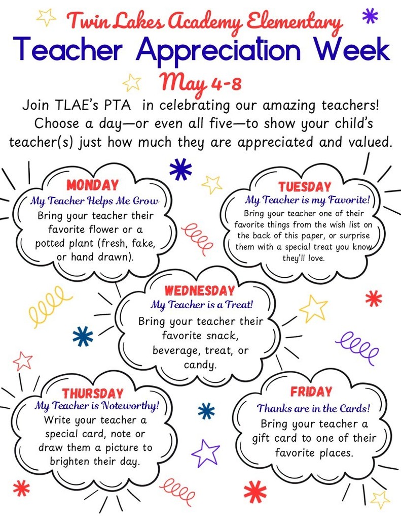 Teacher Appreciation Week