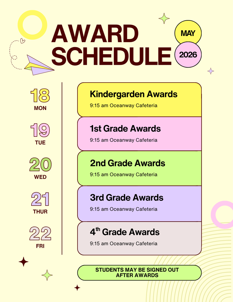 Awards flyer
