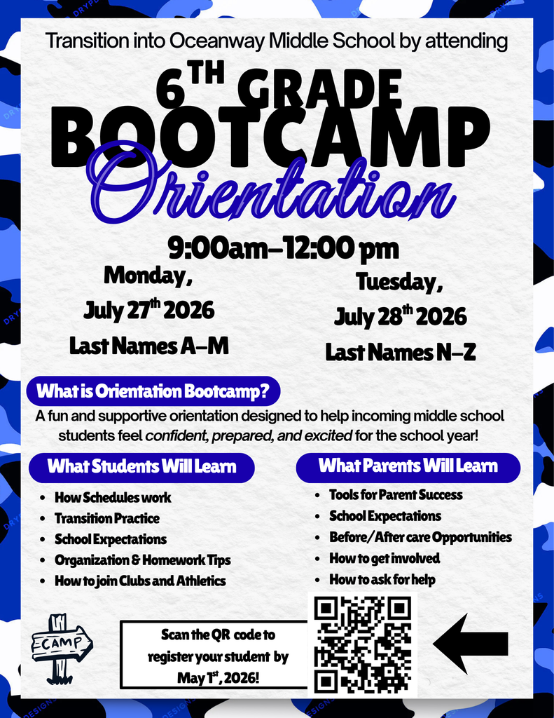 Middle school flyer