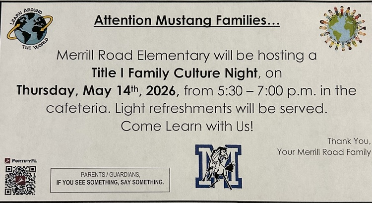 Title 1 Family Culture Night