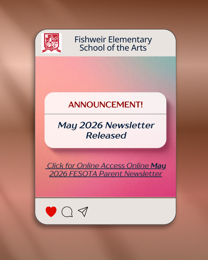 May 2026 Parent Newsletter Released