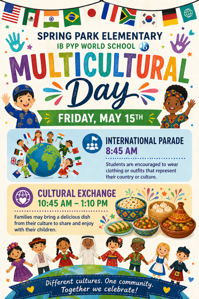 Multicultural Day flyer - English