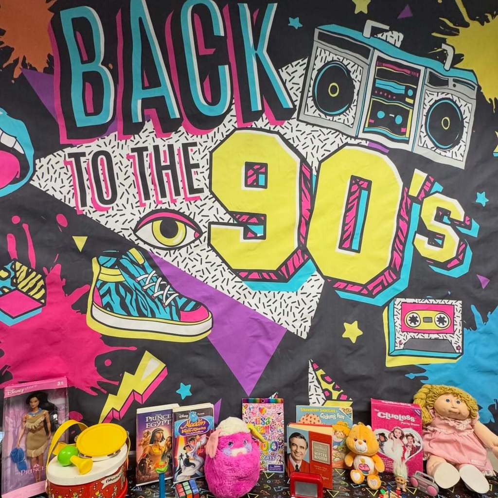 Back to the 90's Staff Appreciation Week