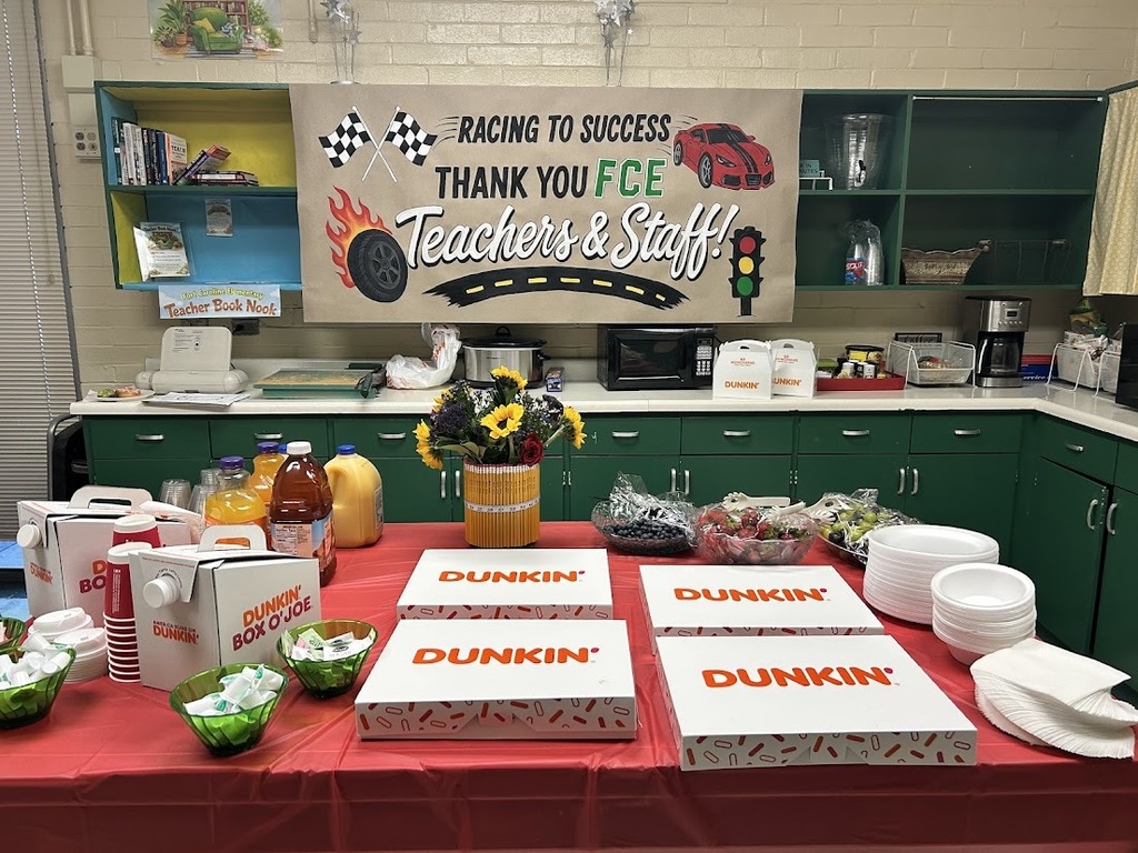 Monday Morning Donut and Fruit Breakfast for Teacher Appreciation Week