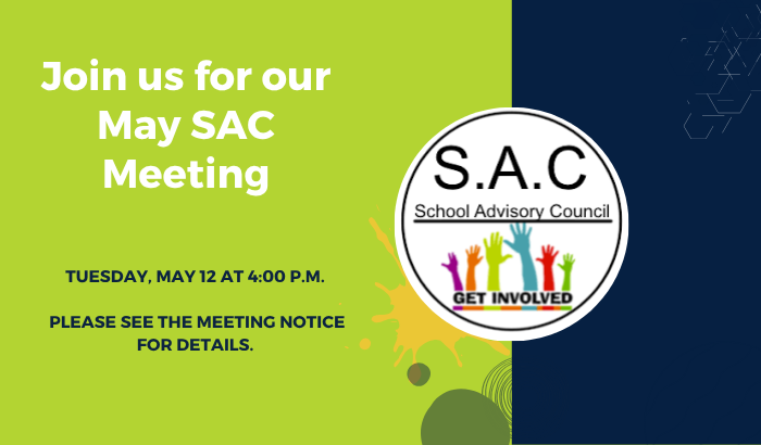 May SAC Meeting Notice