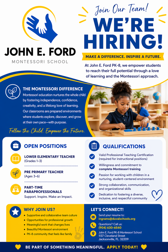 We're Hiring