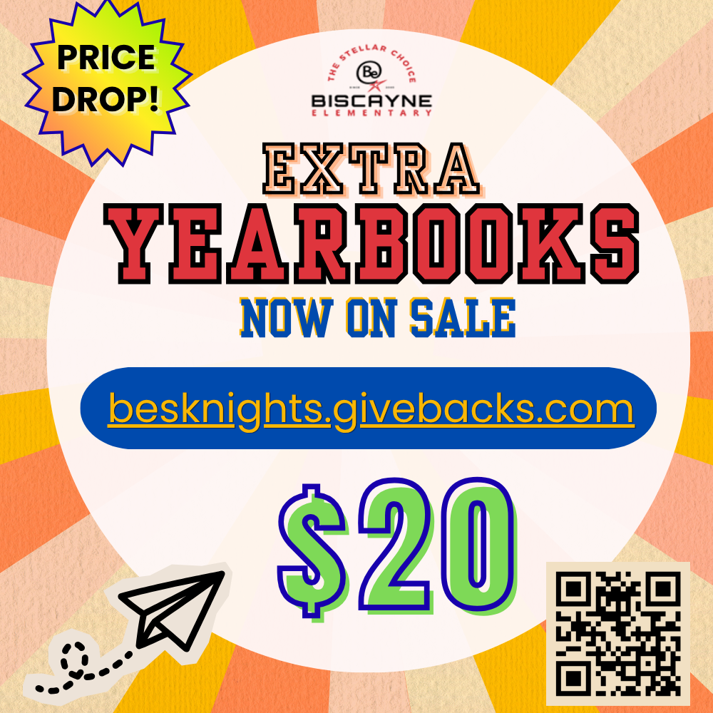 Yearbook Price Drop $20