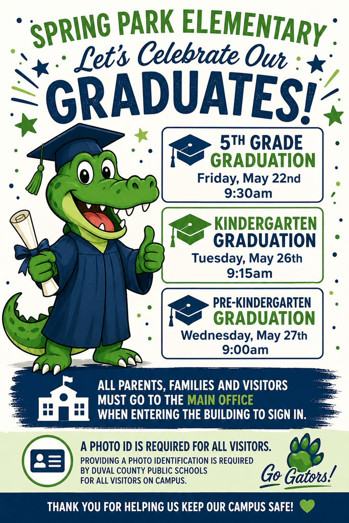 SPE Graduation Dates/Times (English Flyer)