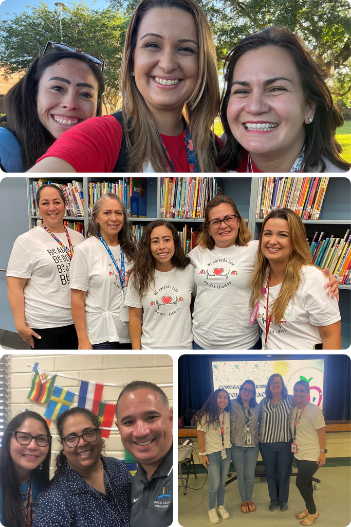 A photo collage of the BE GLAD academic support services cohort.
