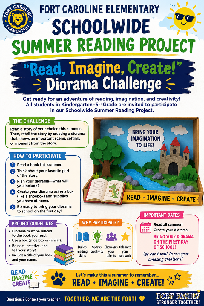school wide summer reading project. more information in the text
