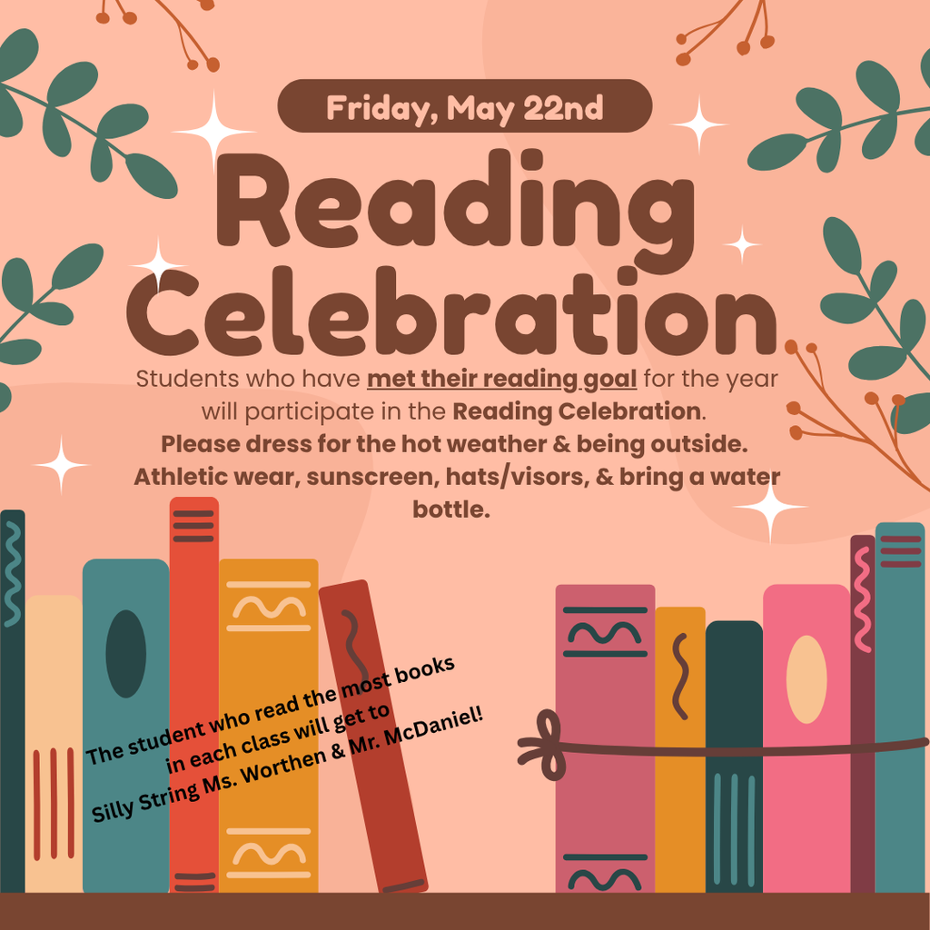 Reading Celebration Fri May 22nd