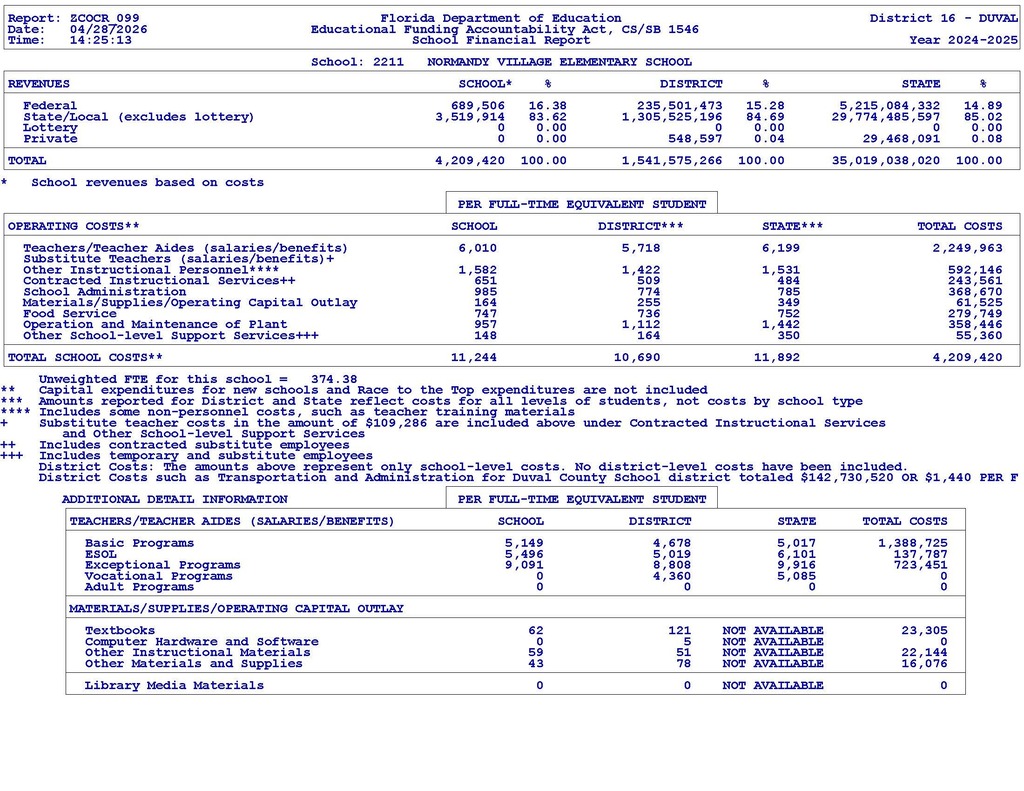 NVE Financial Report for 2024-2025