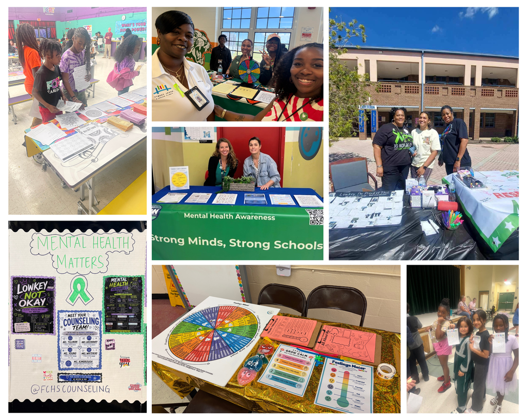 Mental Health Resource Tables at various schools