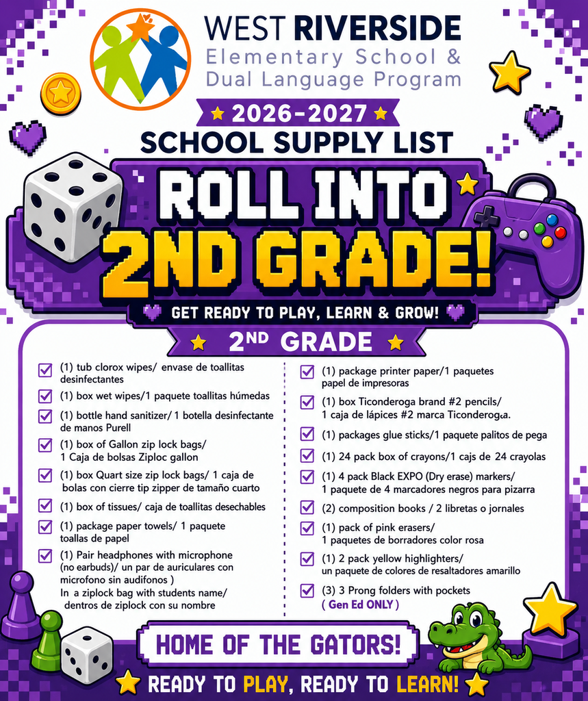2nd grade supply list