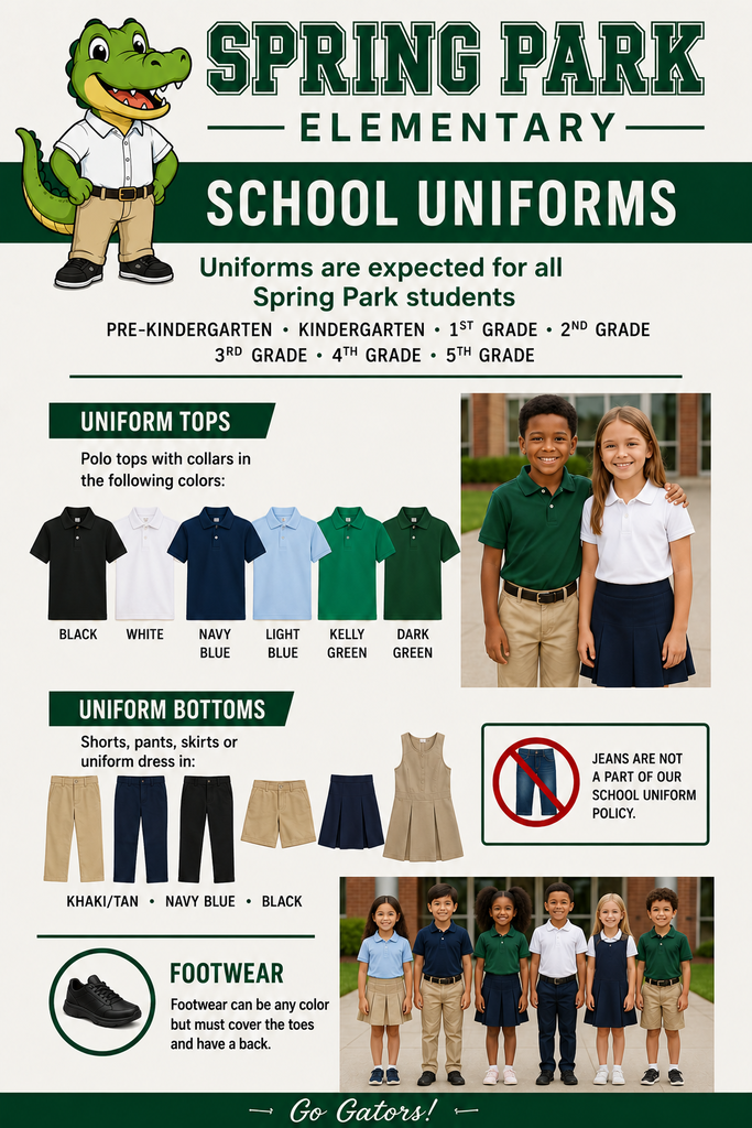 Spring Park Uniforms