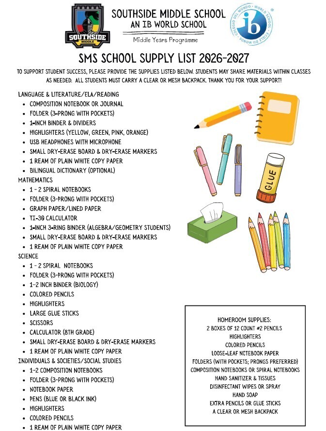 Supply List