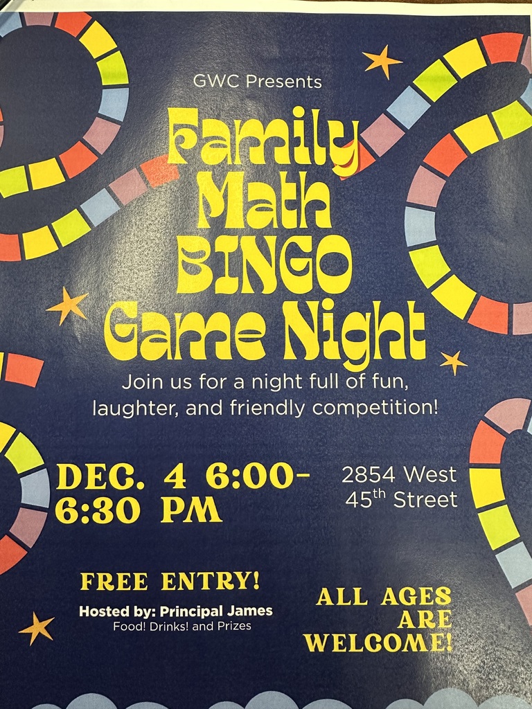 Family Math Bingo Night