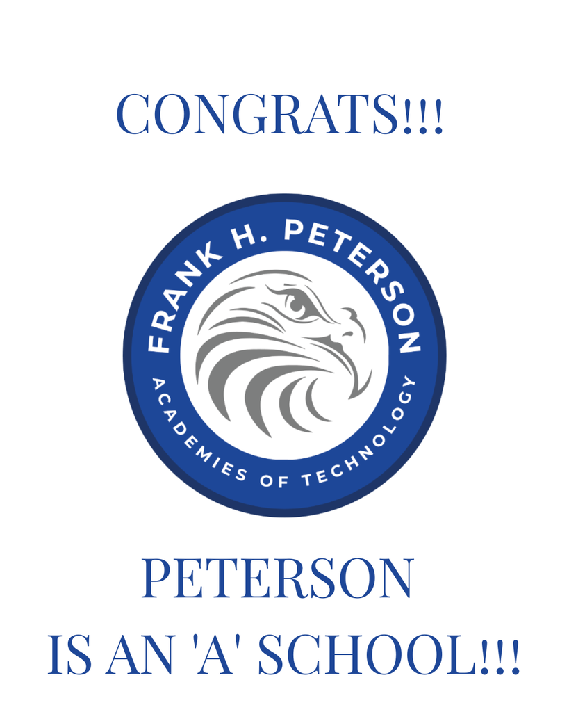 Peterson is an A school!!!