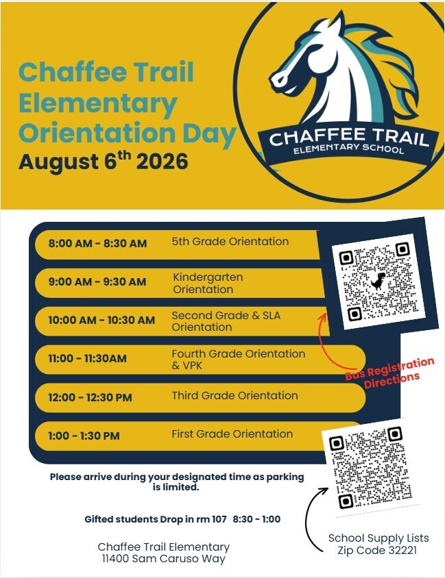 orientation flyer