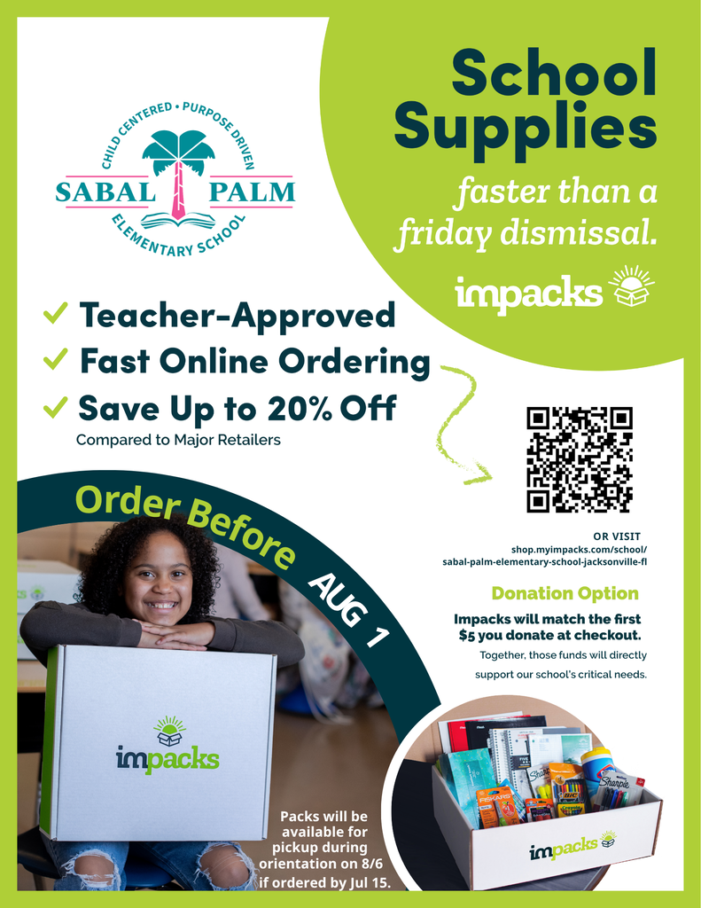 School Supply Flyer