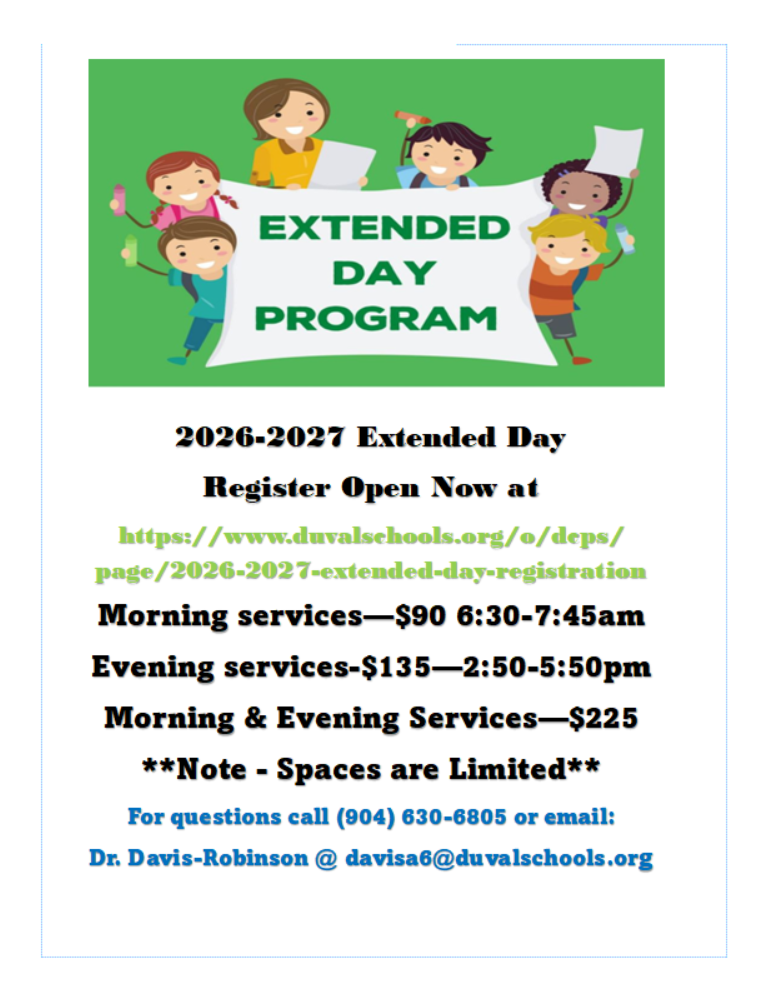 DC SoMA Extended Day Flyer