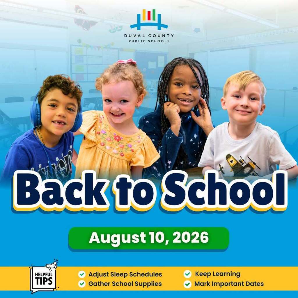 Back to School. August 10, 2026. Adjust sleep schedules. Gather school supplies. Keep Learning. Mark important dates.