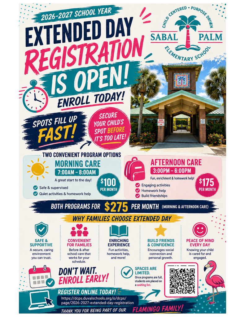 2026 Extended Day Registration